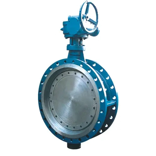 D343H、D343Y型PN6~PN40雙偏心四氟密封蝶閥